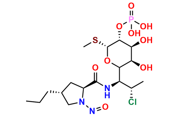 N-Desmethyl N-Nitroso Clindamycin Phosphate