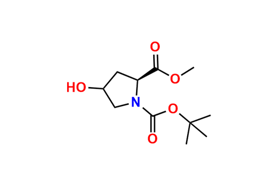 1-(tert-Butyl) 2-methyl (2S)-4-hydroxypyrrolidine-1,2-dicarboxylate