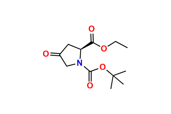 1-(tert-Butyl) 2-ethyl (S)-4-oxopyrrolidine-1,2-dicarboxylate