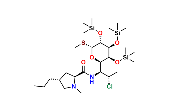 2,3,4-Tris-O-(trimethylsilyl) 7-Epi Clindamycin