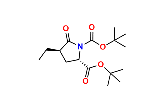 (2S,4R)-di-tert-Butyl 4-ethyl-5-oxopyrrolidine-1,2-dicarboxylate