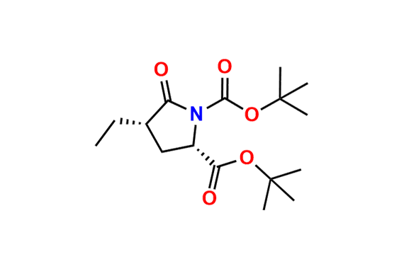 (2S,4S)-di-tert-Butyl 4-ethyl-5-oxopyrrolidine-1,2-dicarboxylate