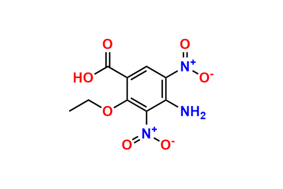 4-Amino-2-ethoxy-3,5-dinitrobenzoic Acid
