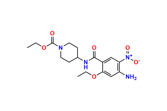 4-[(4-Amino-2-ethoxy-5-nitrobenzoyl)amino]-1-piperidinecarboxylic Acid Ethyl Ester