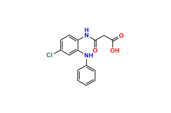 3-((4-Chloro-2-(phenylamino)phenyl)amino)-3-oxopropanoic acid