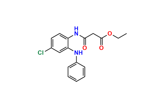 Ethyl 3-((4-chloro-2-(phenylamino)phenyl)amino)-3-oxopropanoate