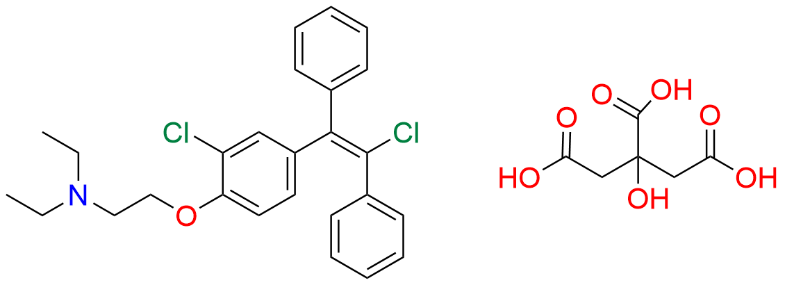 Clomiphene EP Impurity G & H (citrate salt)