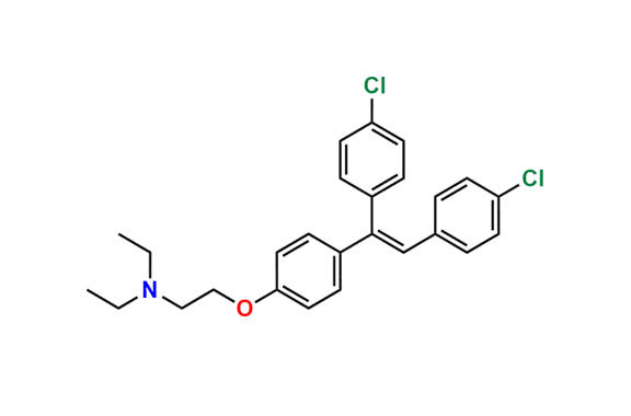 Deschloroclomiphene chlorophenyl analog-Z-Isomer