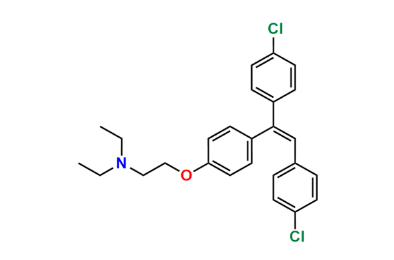 Deschloroclomiphene chlorophenyl E-Isomer