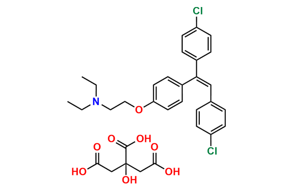 Clomiphene EP Impurity E (Citrate salt)