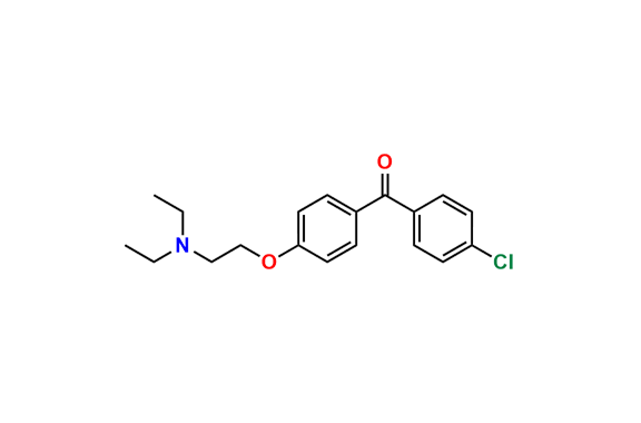 (4-Chlorophenyl)(4-(2-(diethylamino)ethoxy)phenyl)methanone