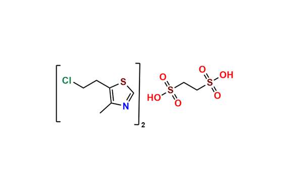 clomethiazole ethane-1,2-disulfonate