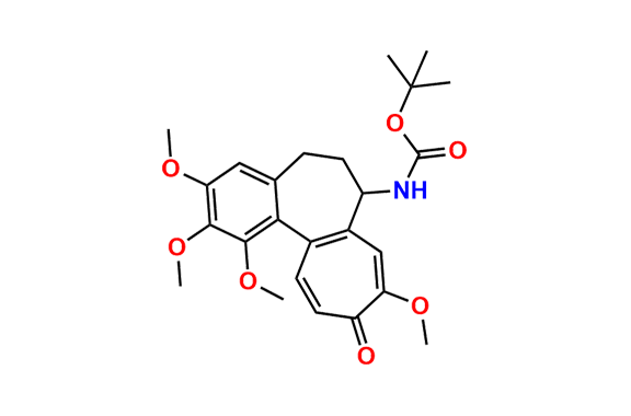 tert-Butyl (1,2,3,9-tetramethoxy-10-oxo-5,6,7,10-tetrahydrobenzo[a]heptalen-7-yl)carbamate