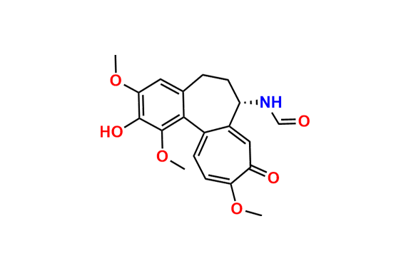 (S)-N-(2-Hydroxy-1,3,10-trimethoxy-9-oxo-5,6,7,9-tetrahydrobenzo[a]heptalen-7-yl)formamide