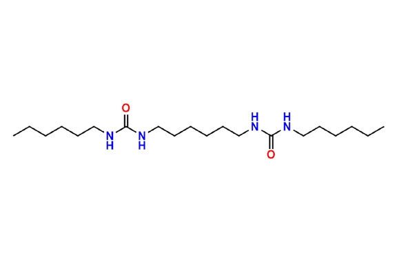 N,N`-hexane-1,6-diylbis[N`-hexylurea]