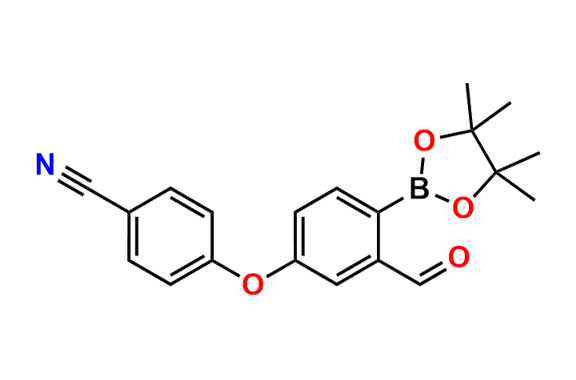4-(3-Formyl-4-(4,4,5,5-tetramethyl-1,3,2-dioxaborolan-2-yl)phenoxy)benzonitrile