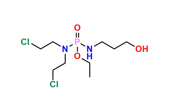 Ethyl N,N-bis(2-chloroethyl)-N′-(3-hydroxypropyl)phosphorodiamidate