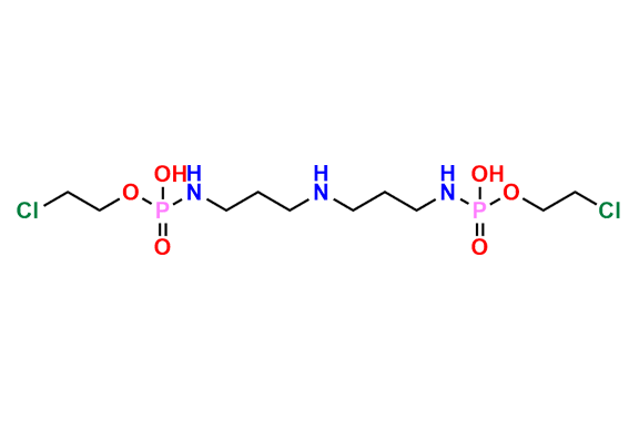 bis(2-chloroethyl) (azanediylbis(propane-3,1-diyl))bis(hydrogen phosphoramidate)