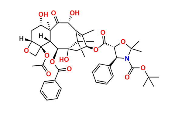 Cabazitaxel Dectroc Oxazolidine Impurity