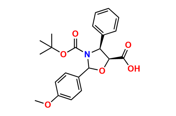 (4S,5S)-3-(tert-Butoxycarbonyl)-2-(4-methoxyphenyl)-4-phenyloxazolidine-5-carboxylic Acid