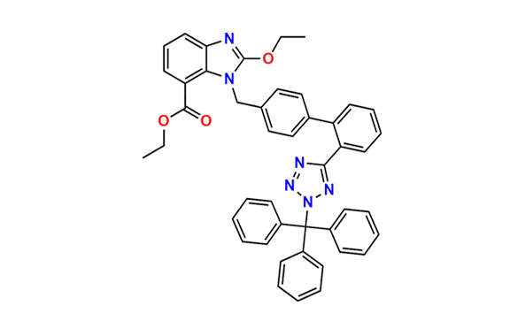 Candesartan Ethyl Ester N2-Trityl Analog
