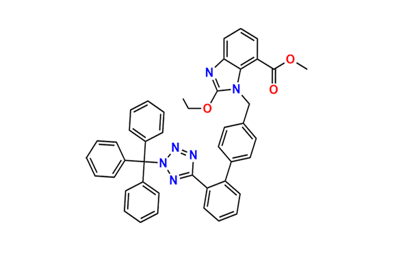 Candesartan Methyl Ester N2-Trityl Analog