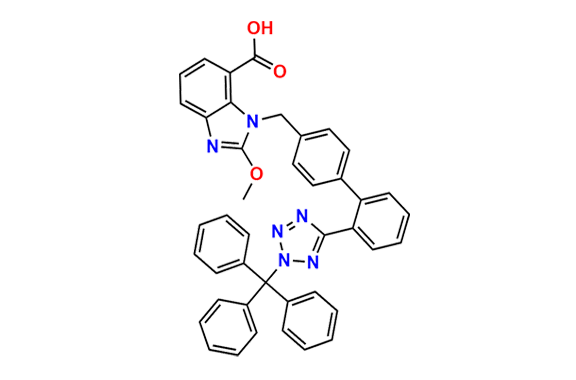 Candesartan N2-Trityl Methoxy Analog