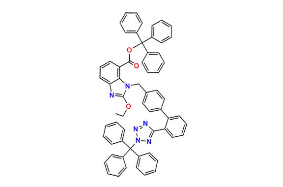 N-Trityl Candesartan Trityl Ester