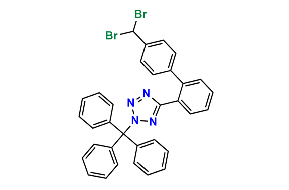 Candesartan Dibromo N2-Trityl Impurity