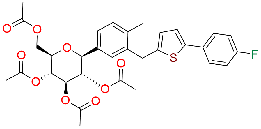 Tetra acetyl Canagliflozin