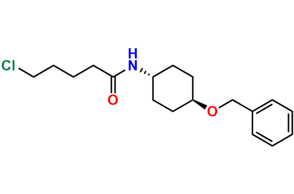 Trans-5-Chloro-N-[4-(phenylmethoxy)cyclohexyl]pentanamide