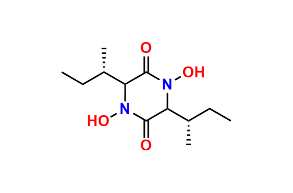 3,6-Di((S)-sec-butyl)-1,4-dihydroxypiperazine-2,5-dione