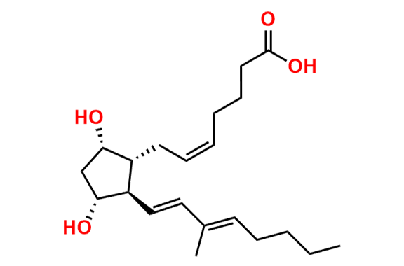 (Z)-7-((1R,2R,3R,5S)-3,5-Dihydroxy-2-((1E,3E)-3-methylocta-1,3-dien-1-yl)cyclopentyl)hept-5-enoic acid