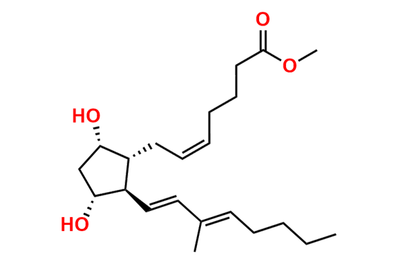 Methyl (Z)-7-((1R,2R,3R,5S)-3,5-dihydroxy-2-((1E,3E)-3-methylocta-1,3-dien-1-yl)cyclopentyl)hept-5-enoate