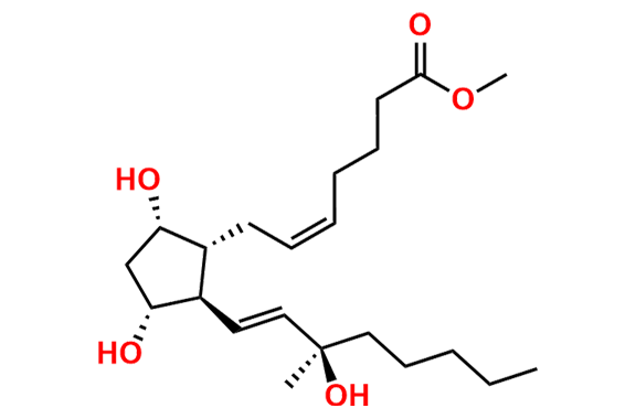 Methyl (Z)-7-((1R,2R,3R,5S)-3,5-dihydroxy-2-((R,E)-3-hydroxy-3-methyloct-1-en-1-yl)cyclopentyl)hept-5-enoate