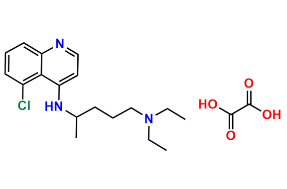 N4-(5-Chloroquinolin-4-yl)-N1,N1-diethylpentane-1,4-diamine Oxalate