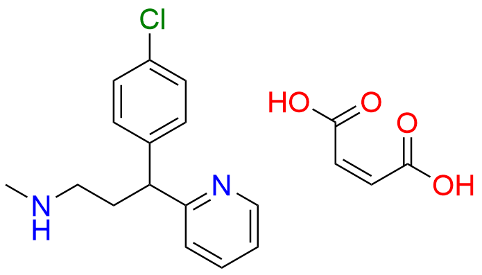Chlorphenamine EP Impurity C Maleate 