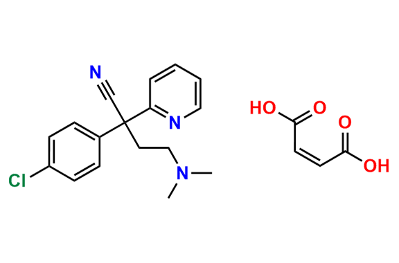 Chlorpheniramine EP Impurity D (Maleate Salt)