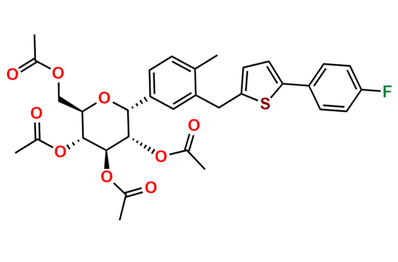 Tetra acetyl Canagliflozin