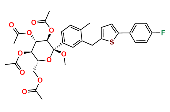 Canagliflozin Tetra Acetyl CNG-II