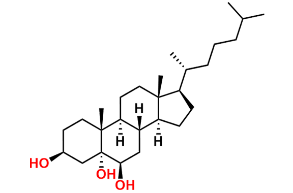 3beta,5alpha,6beta-Trihydroxycholestane