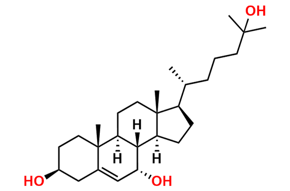 3beta,7alpha,25-Trihydroxycholest-5-ene
