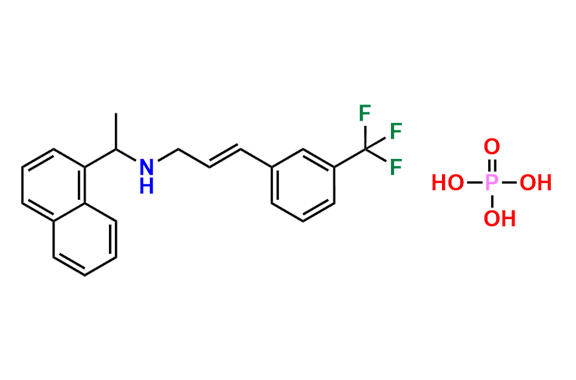 (1-Naphthalen-1-yl-ethyl)-[3-(3-trifluoromethylphenyl)-allyl]-amine phosphate