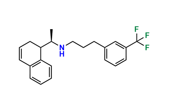 (R)-N-[1-(1,2-Dihydronaphthalen-1-yl) ethyl]-3-[3-(trifluoromethyl)phenyl] propan-1-amine