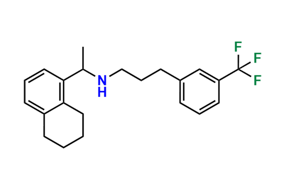 N-(1-(5,6,7,8-tetrahydronaphthalen-1-yl)ethyl)-3-(3-(trifluoromethyl)phenyl)propan-1-amine