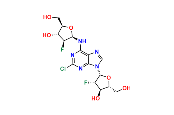 (2R,3R,4S,5R)-5-(2-Chloro-6-(((2R,3S,4R,5R)-3-fluoro-4-hydroxy-5-(hydroxymethyl)tetrahydrofuran-2-yl)amino)-9H-purin-9-yl)-4-fluoro-2-(hydroxymethyl)tetrahydrofuran-3-ol