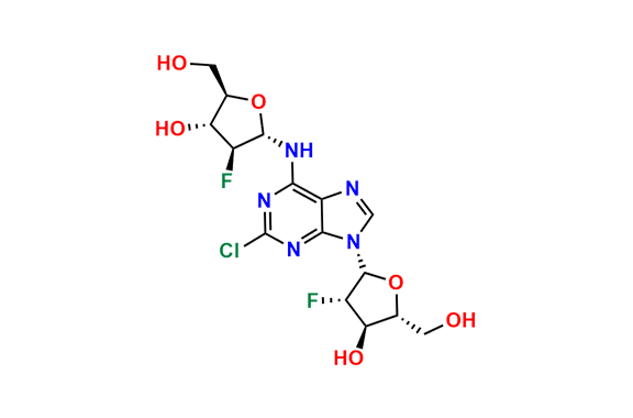 (2R,3R,4S,5R)-5-(2-Chloro-6-(((2S,3S,4R,5R)-3-fluoro-4-hydroxy-5-(hydroxymethyl)tetrahydrofuran-2-yl)amino)-9H-purin-9-yl)-4-fluoro-2-(hydroxymethyl)tetrahydrofuran-3-ol