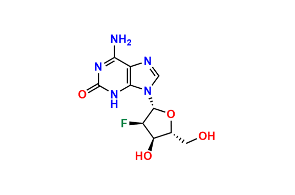 6-Amino-9-((2R,3R,4R,5R)-3-fluoro-4-hydroxy-5-(hydroxymethyl)tetrahydrofuran-2-yl)-3,9-dihydro-2H-purin-2-one