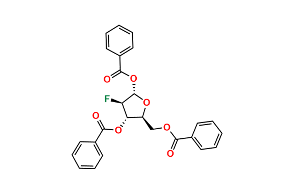 1,3,5-Tri-O-benzoyl-2-deoxy-2-fluoro-alpha-L-arabinofuranose