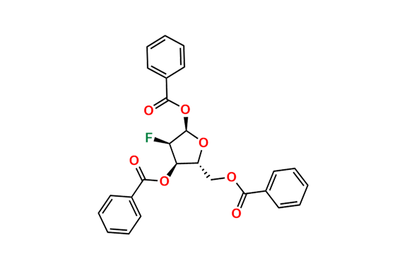 (2R,3R,4R,5R)-5-((Benzoyloxy)methyl)-3-fluorotetrahydrofuran-2,4-diyl dibenzoate